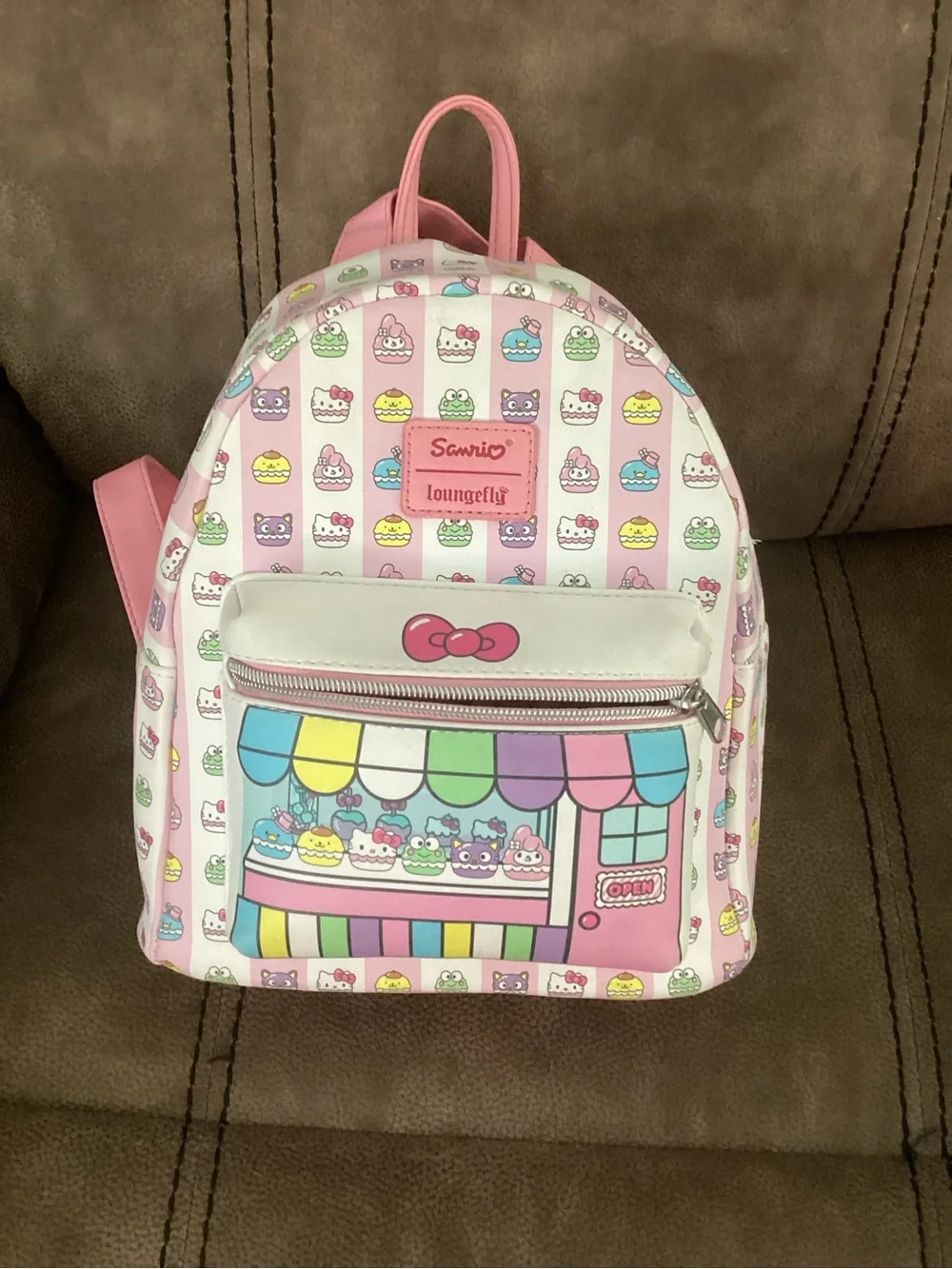 Sanrio Loungefly Pink Hello Kitty Sweets Mini Backpack